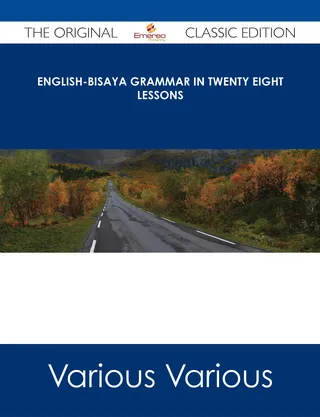 English-Bisaya Grammar In Twenty Eight Lessons