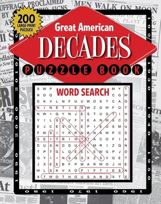 American Decades Puzzle Book