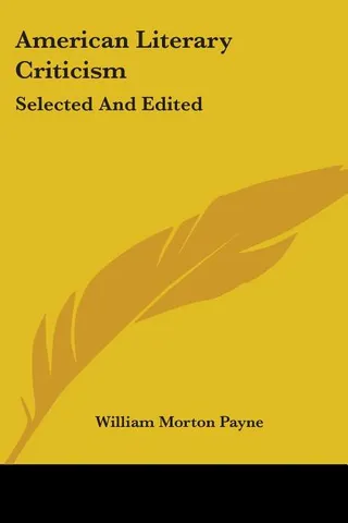 American Literary Criticism