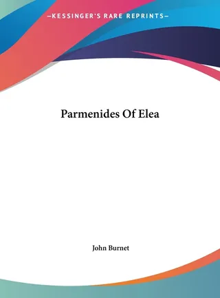 Parmenides Of Elea