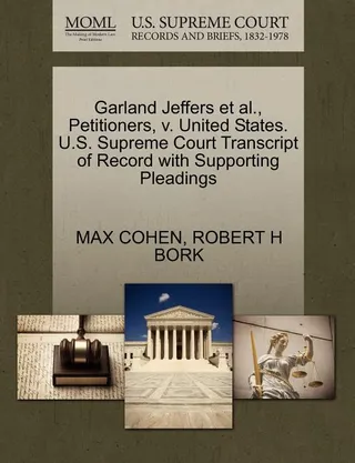 Garland Jeffers et al., Petitioners, v. United States