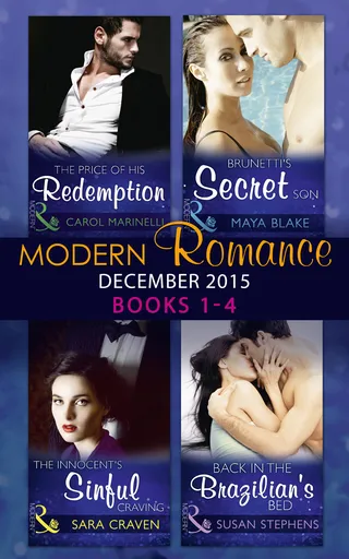 Modern Romance December 2015 Books 1-4