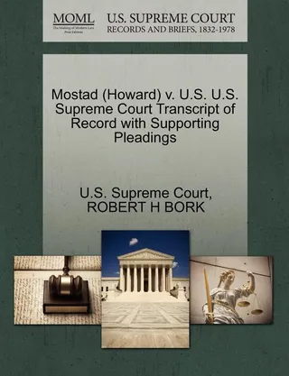 Mostad (Howard) v. U.S.