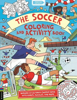 Soccer Coloring and Activity Book