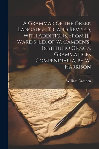 A Grammar of the Greek Language