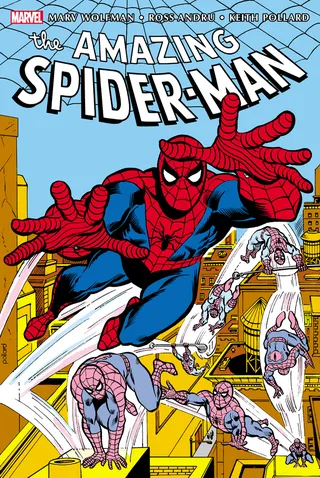 The Amazing Spider Man Omnibus Vol 6 Keith Pollard -Man Cover