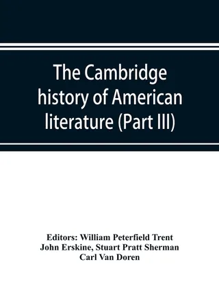 The Cambridge History of American Literature