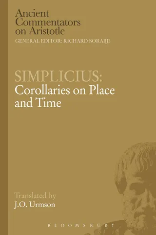 Simplicius: Corollaries on Place and Time