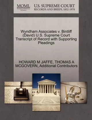 Wyndham Associates v. Bintliff