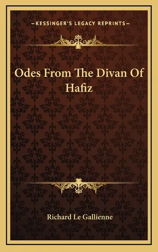 Odes From The Divan Of Hafiz