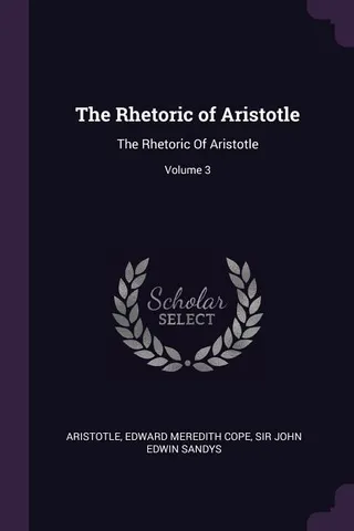 The Rhetoric of Aristotle
