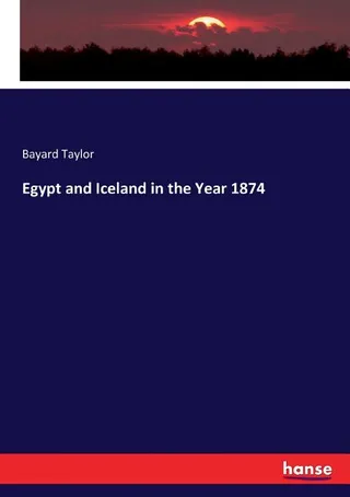 Egypt and Iceland in the Year 1874