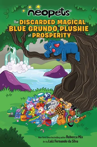 The Discarded Magical Blue Grundo Plushie of Prosperity