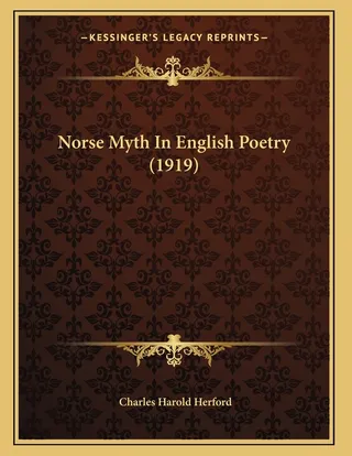Norse Myth in English Poetry