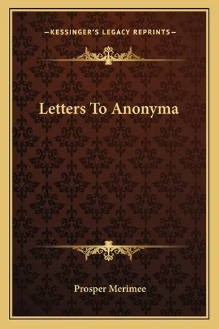 Letters To Anonyma