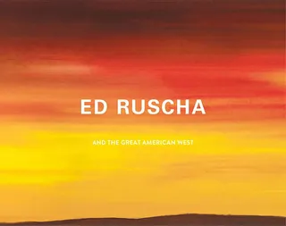 Ruscha and the Great American West