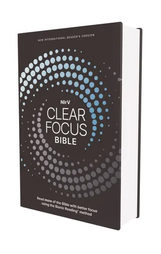 Nirv Clear Focus Bible Charcoal