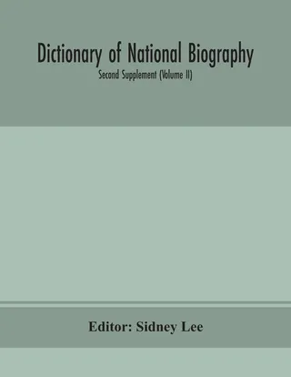 Dictionary Of National Biography