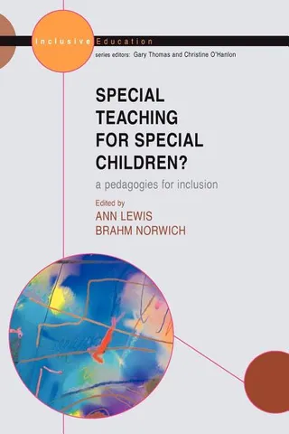 Teaching for Children Pedagogies for Inclusion