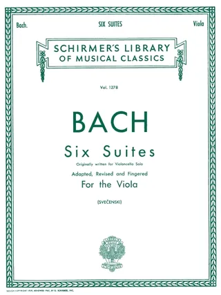 Six Suites for Unaccompanied Viola