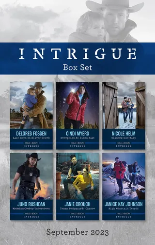Intrigue Box Set Sept 2023/Last Seen in Silver Creek/Deception at Dixon Pass/Clandestine Baby/Wyoming Cowboy Undercover/Texas Bodyguard - Chance/High Mountain Terror