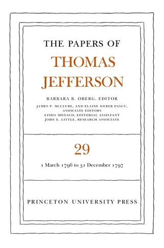 The Papers of Thomas Jefferson, Volume 29