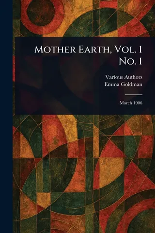 Mother Earth, Vol. 1 No. 1