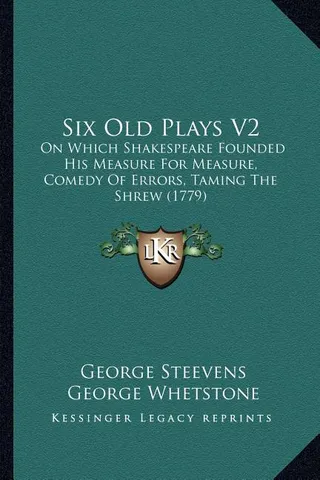 Six Old Plays