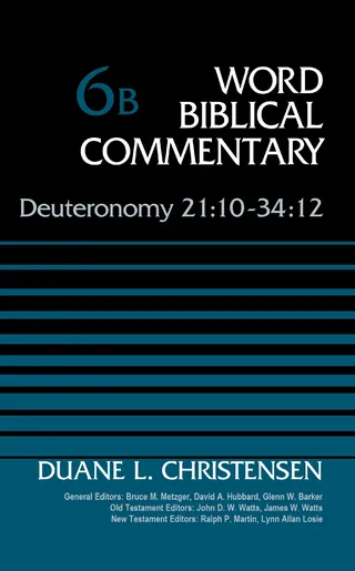 Deuteronomy 21:10-34:12