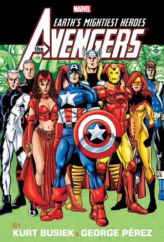 Avengers by Busiek & Perez Omnibus Vol. 2 George Perez 25th Issue Cover [