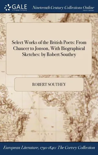 Select Works of the British Poets