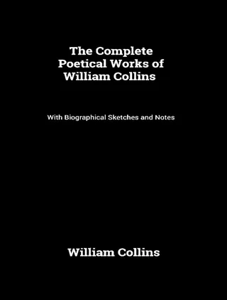 Complete Poetical Works of William Collins