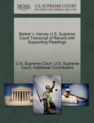 Barker v. Harvey