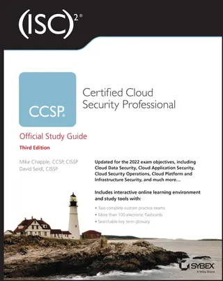 CCSP Certified Cloud Security Professional Official Study Guide