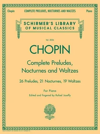 Preludes, Nocturnes & Waltzes Schirmer Library of Classics Volume 2056 Schirmer's Library of Musical Classics
