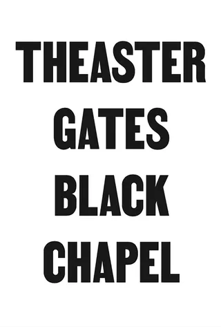 Black Chapel