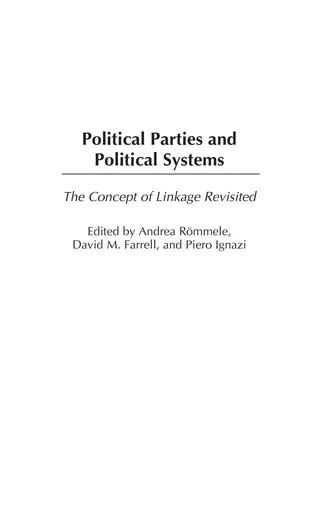Political Parties and Political Systems