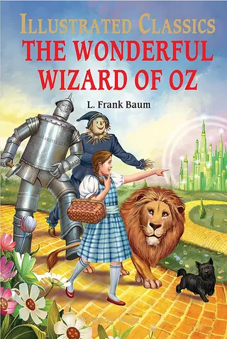 The Wonderful Wizard of Oz: Llustrated Abridged Children Classic English Novel with Review Questions (Hardback)