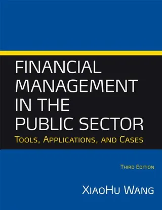 Financial Management in the Public Sector