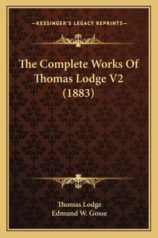 The Works Of Thomas Lodge V2 1883