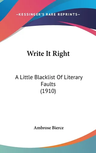 Write It Right