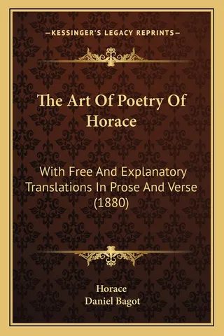 The Art of Poetry of Horace