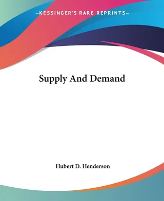 Supply and Demand
