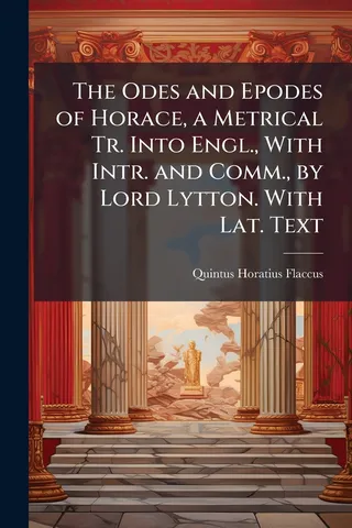 The Odes and Epodes of Horace