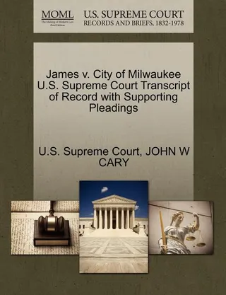 James v. City of Milwaukee