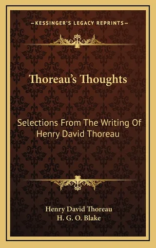 Thoreau's Thoughts