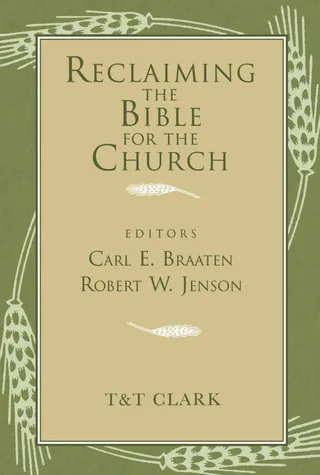 Reclaiming the Bible for the Church