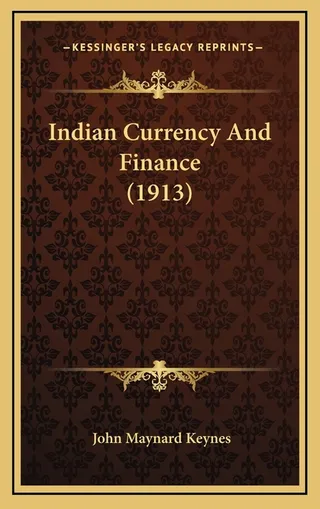 Indian Currency and Finance