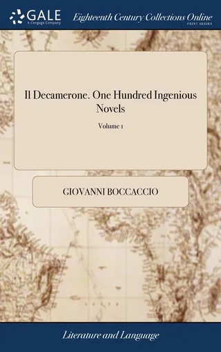 Il Decamerone One Hundred Ingenious Novels