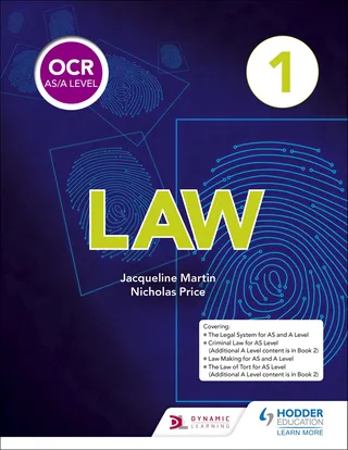 OCR AS/A Level Law